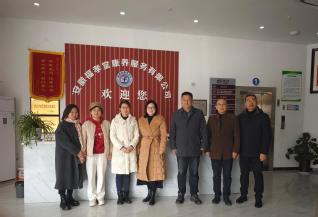 管理服务学院访企拓岗助力毕业生...